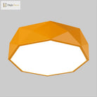 Brighten Your Space With Playful Colors: Acrylic Polygon Led Light Ceiling