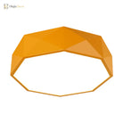 Brighten Your Space With Playful Colors: Acrylic Polygon Led Light Ceiling