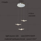 LED Bird Pendant Chandelier – configuration option 7