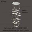 LED Bird Pendant Chandelier – configuration option 16