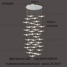 LED Bird Pendant Chandelier – configuration option 17