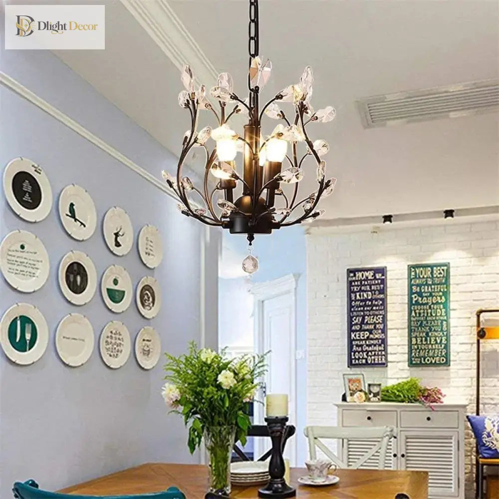 Modern Crystal Chandelier - Perfect For Living Rooms Dining Areas And Bedrooms Chandelier
