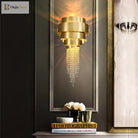 Modern Crystal Chandelier - Artful Elegance For Living And Dining Spaces Chandelier