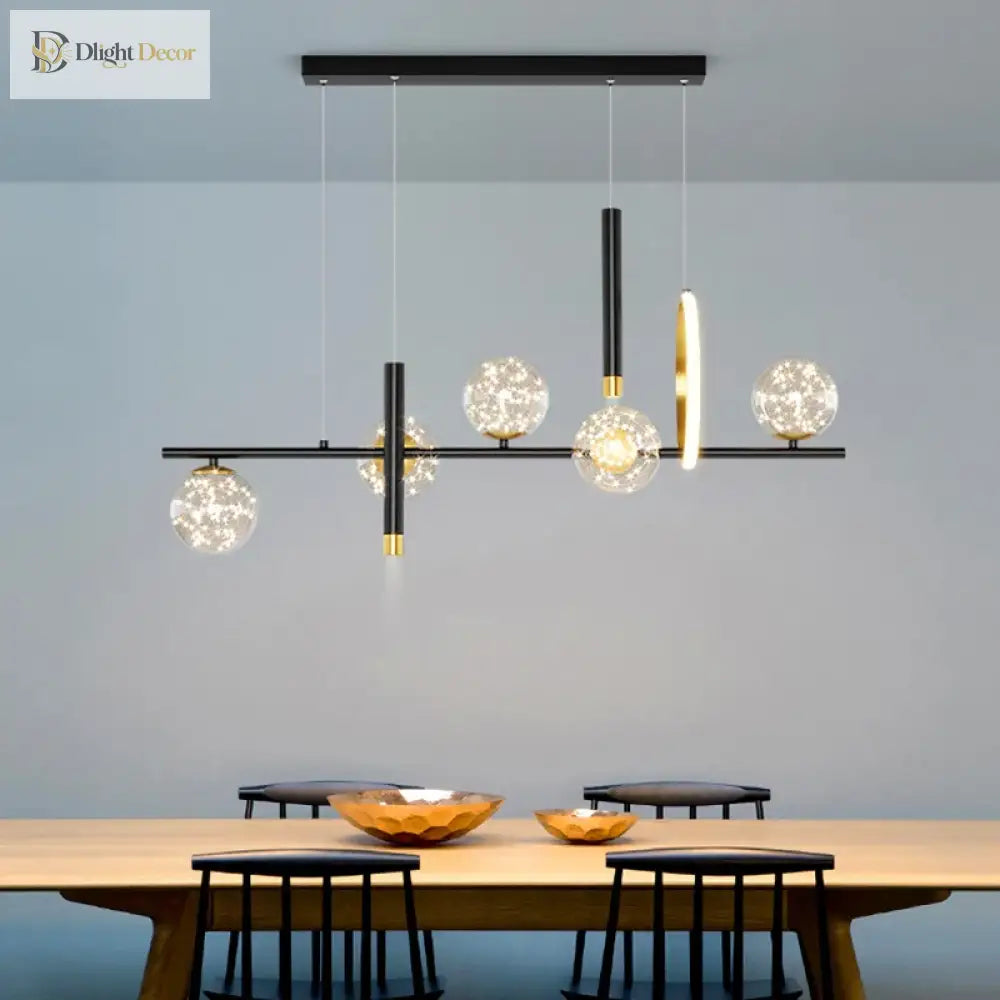 Contemporary Chandeliers For Dining Rooms - Stylish Pendant Lighting Fixtures Indoor Decor Lights
