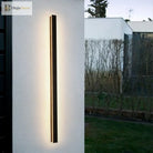 Sleek Outdoor Waterproof Long Strip Wall Lamps - Modern Elegance For Creative Villas Courtyards And