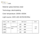 Sleek Led Pendant Lamp - Minimalist Elegance For Dining Kitchen Bar And Office Decor Lights