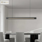 Sleek Led Pendant Lamp - Minimalist Elegance For Dining Kitchen Bar And Office Decor Lights