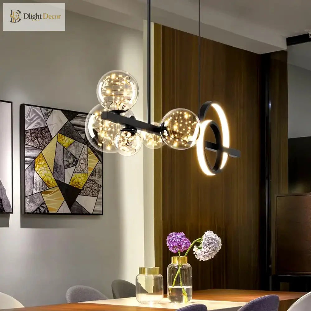 Sleek Modern Pendant Lights - Versatile Indoor Lighting For Dining And Living Rooms