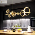 Sleek Modern Pendant Lights - Versatile Indoor Lighting For Dining And Living Rooms