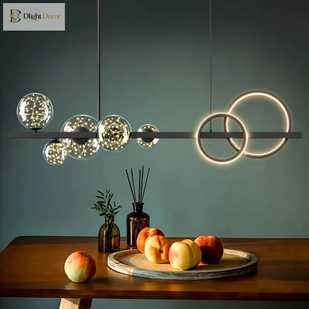 Sleek Modern Pendant Lights - Versatile Indoor Lighting For Dining And Living Rooms