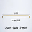 Solid Brass Cabinet Handles - Modern Golden Drawer Pulls for Dresser Wardrobe and Kitchen Cupboards Golden 320mm
