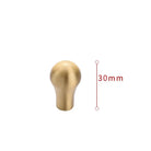 Solid Brass Cabinet Handles – Satin Brass Gold Bar Pulls and Knobs for Drawers and Wardrobes 2008- XS Handles