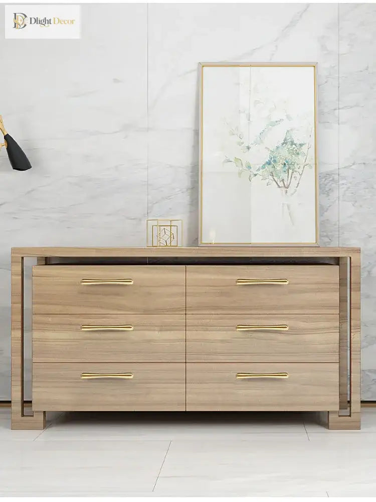 Solid Brass Cabinet Handles – Satin Brass Gold Bar Pulls and Knobs for Drawers and Wardrobes Handles