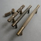 Solid Bronze Cabinet Handles – Antique Brass Wardrobe Bars and Drawer Pulls (20mm-500mm) Handles
