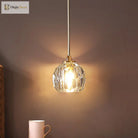 Sophia’s Stunning Crystal Gold Pendant Lamp - Illuminate With Elegance Lights