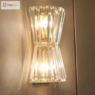 Sophia - Elegant Crystal Wall Light With 2 Heads