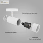 Sophia’s 360° Adjustable Ceiling/Wall Spotlight With Dimmable Gu10 Replaceable Bulb