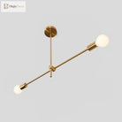Sophia’s Modern Brass Chandelier - Timeless Elegance