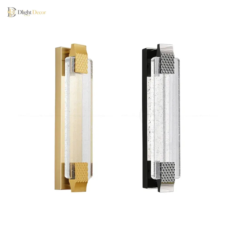Sophisticated Dimmable Led Crystal Wall Lamp - Elevate Your Bedroom And Living Room Decor Wall Lamp