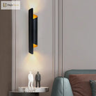 Sophisticated Modern Led Wall Lamp - Radiant Gold Lighting Fixture For Living Rooms Bedrooms And