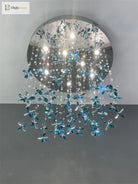 Spiral Design Modern Crystal Chandelier - Elegance For Staircase Lighting Living Room Hotel Lobby