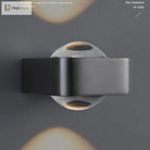 Square Copper Bedroom Wall Lamp - Modern High - End Luxury Led Light For Living Room Double Head