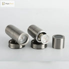 Stainless Steel Shiny Led Wall Lamp - Elegant Outdoor Lighting For Bedrooms Gardens And Porches