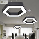Stella’s Contemporary Led Honeycomb Pendant Light - Vibrant Green/Blue/Red In White/Warm/Natural