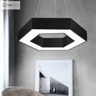 Stella’s Contemporary Led Honeycomb Pendant Light - Vibrant Green/Blue/Red In White/Warm/Natural