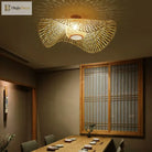 Bamboo Pendant Lights - Creative Tatami - Inspired Lamps For Dining Rooms Restaurants And E27