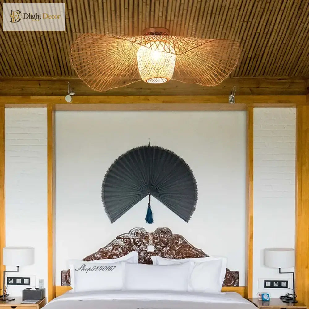 Bamboo Pendant Lights - Creative Tatami - Inspired Lamps For Dining Rooms Restaurants And E27