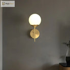 Tessa Warmth Meets Minimalist Style: The Gold Led Wall Lamp
