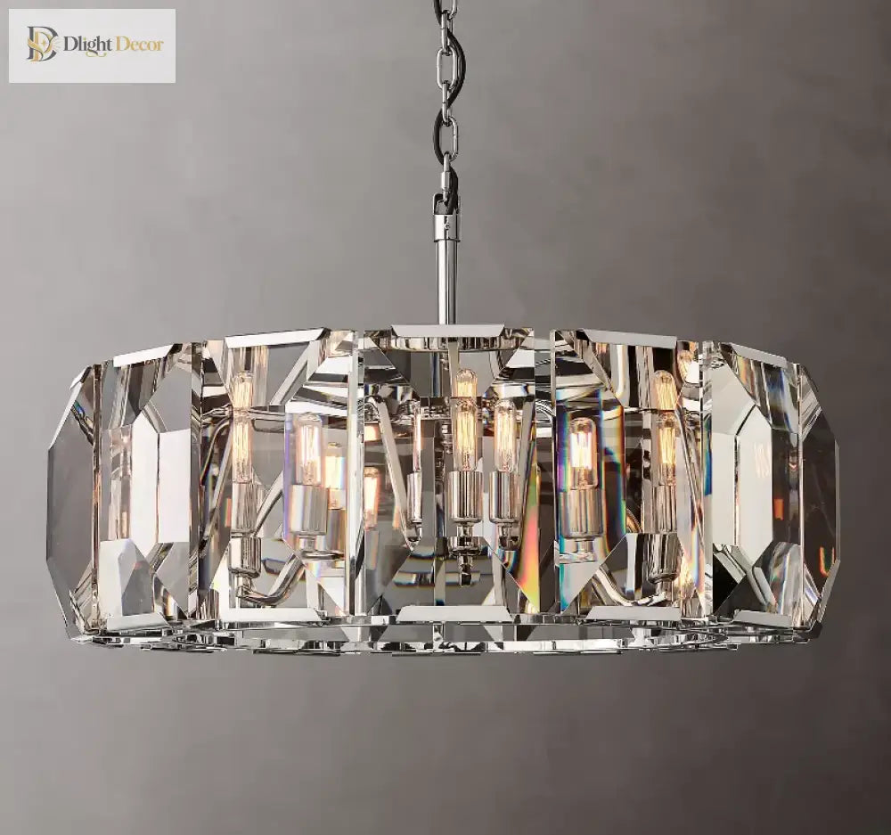 Timeless Classic American Led Crystal Chandelier - Available In Gold Silver And Black Finishes
