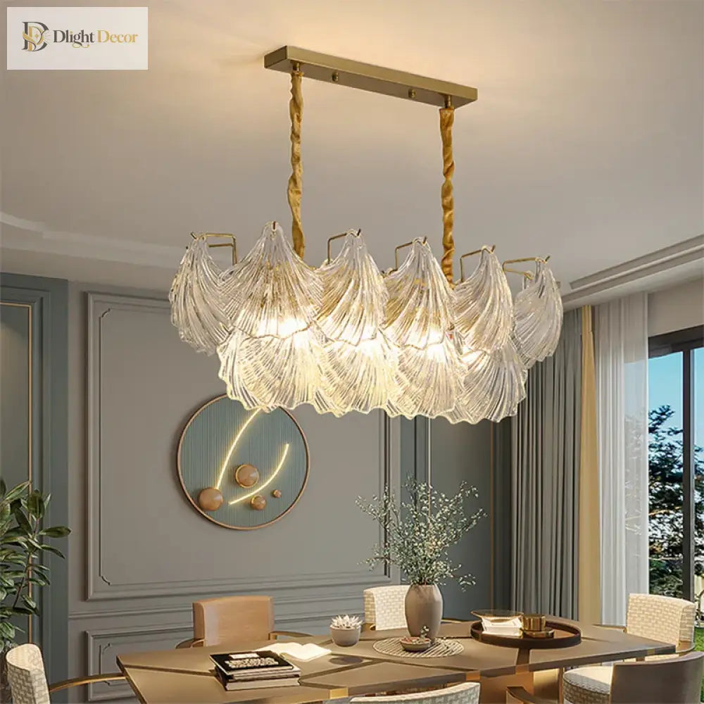 Timeless Postmodern Light Luxury Chandelier - Retro Wrought Iron And Crystal Design Perfect For