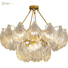 Timeless Postmodern Light Luxury Chandelier - Retro Wrought Iron And Crystal Design Perfect For