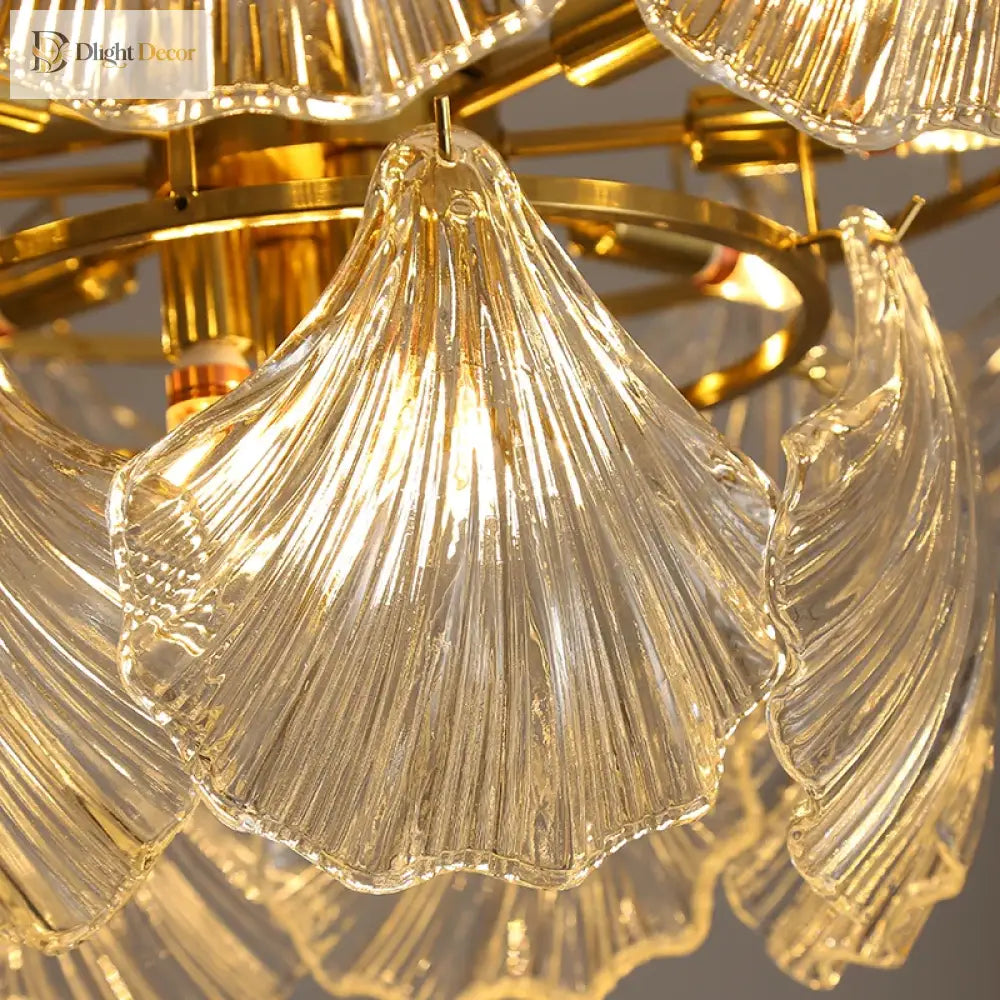 Timeless Postmodern Light Luxury Chandelier - Retro Wrought Iron And Crystal Design Perfect For
