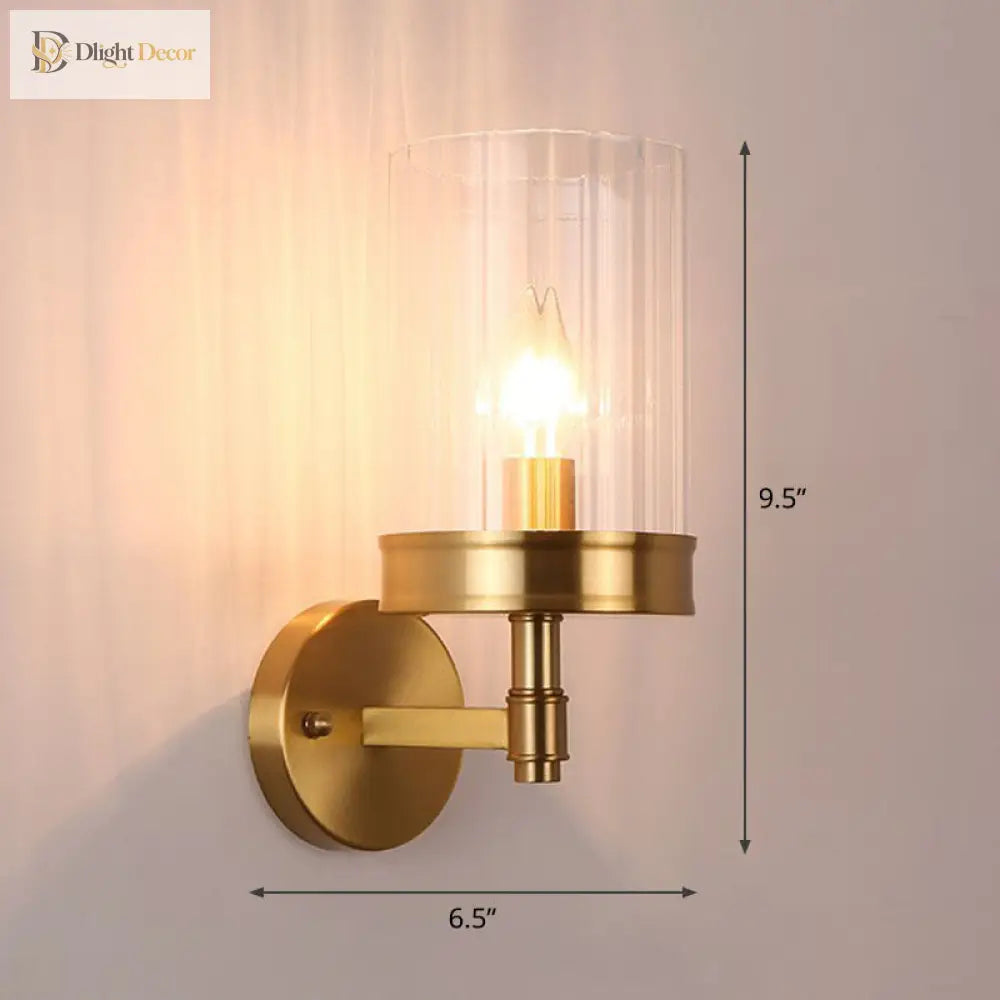 Timeless Elegance Made Simple: The Gold Finish Cup Sconce