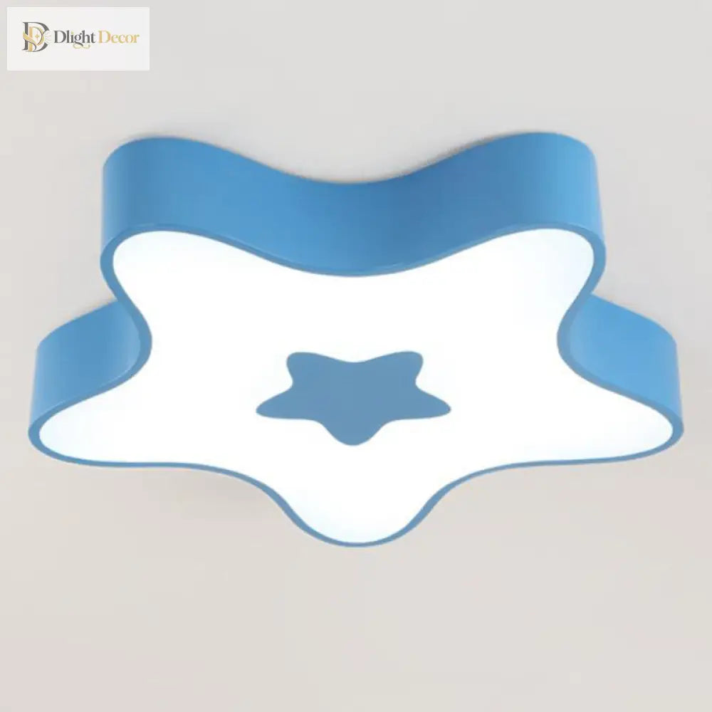 Transform Your Nursery With The Starry Sky: Led Flush Mount Light