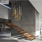Trendy American Classic Crystal Chrome Chandelier - Led Hanging Lamp Pendant Lights