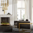 Trendy American Classic Crystal Chrome Chandelier - Led Hanging Lamp Pendant Lights