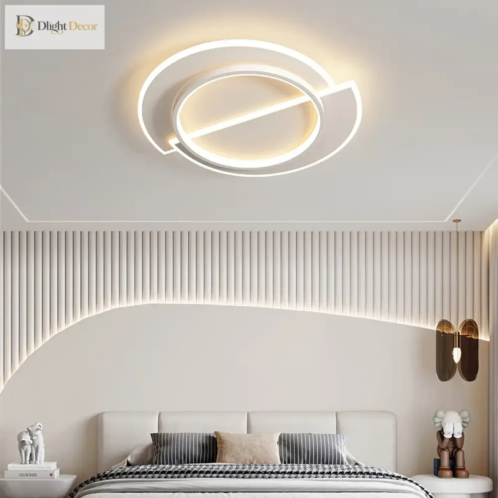 Ultra - Thin Led Ceiling Light - Simple And Modern Lighting Fixture For Living Room Study Balcony