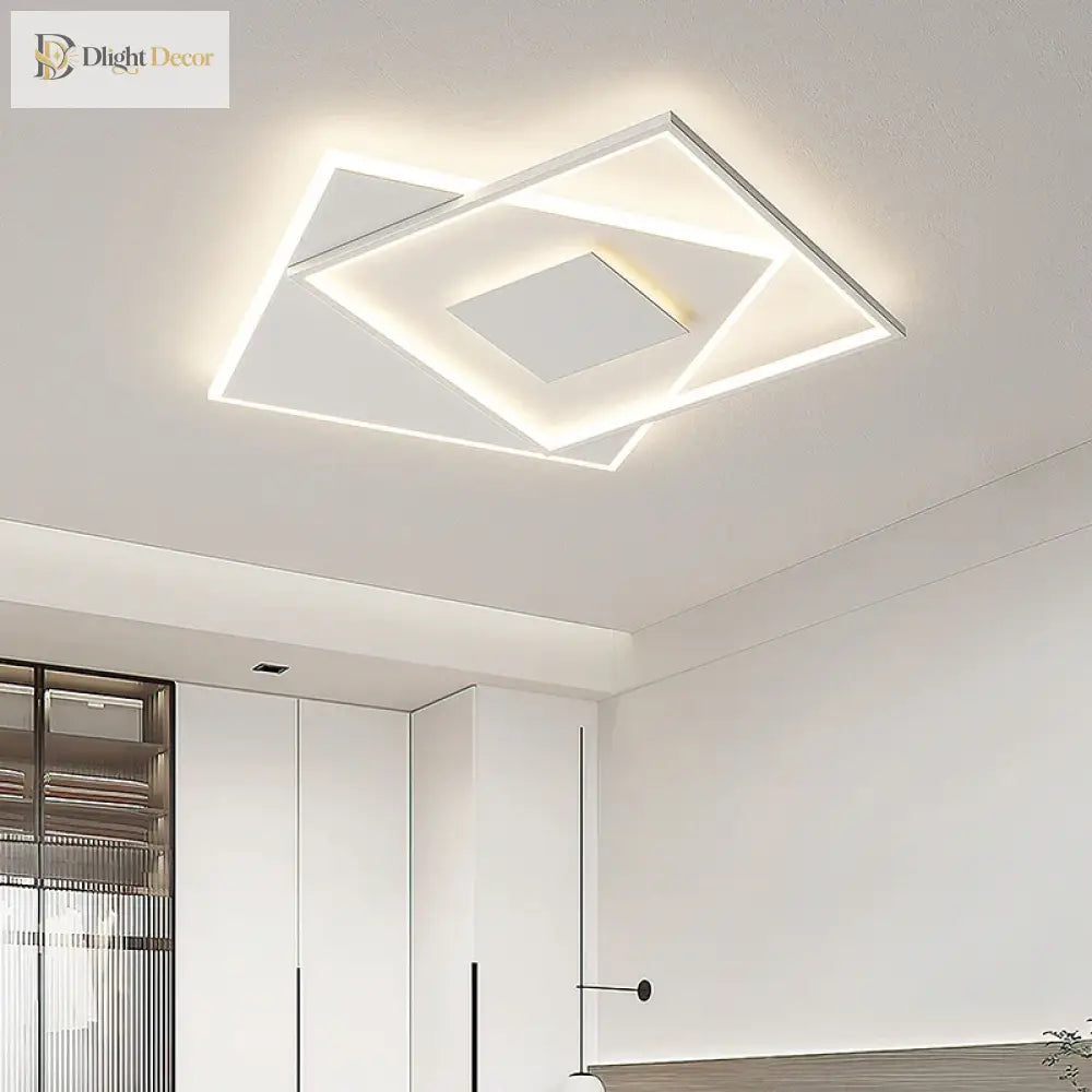 Ultra - Thin Led Ceiling Light - Simple And Modern Lighting Fixture For Living Room Study Balcony