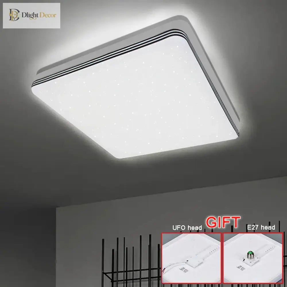 Ultra - Thin Led Ceiling Lamp - Modern Creative Lighting For Living Room Bedroom And Kitchen