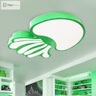Undersea Wonder: Led Jellyfish Flush Mount Nursery Light