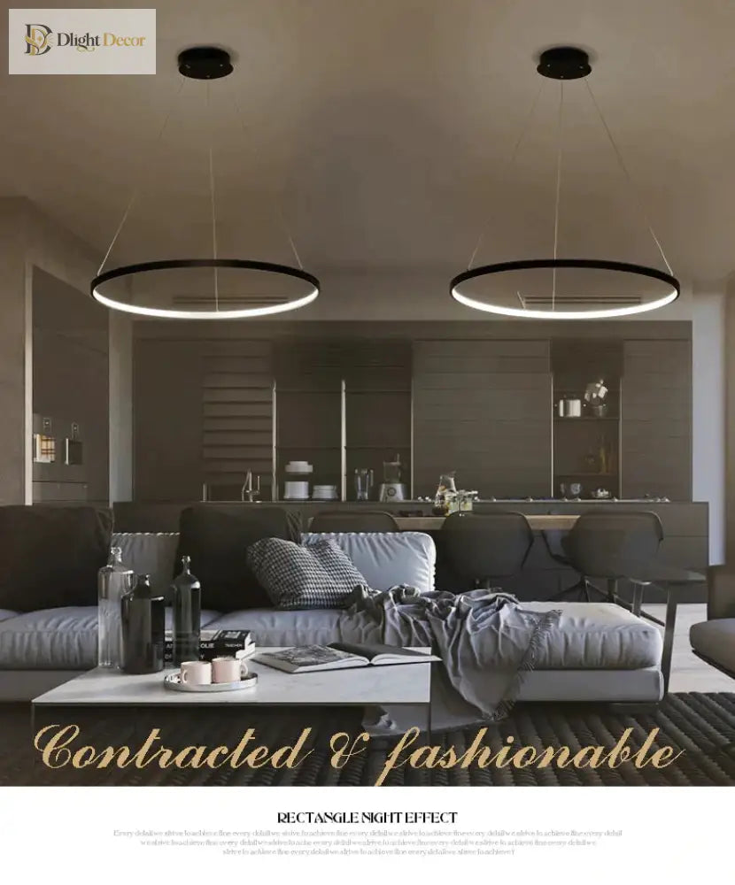 Unveiling Modern Elegance: Cascading Circle Pendant Lights For Any Space