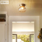 Valentina Modern Gold Flush Mount Ceiling Light