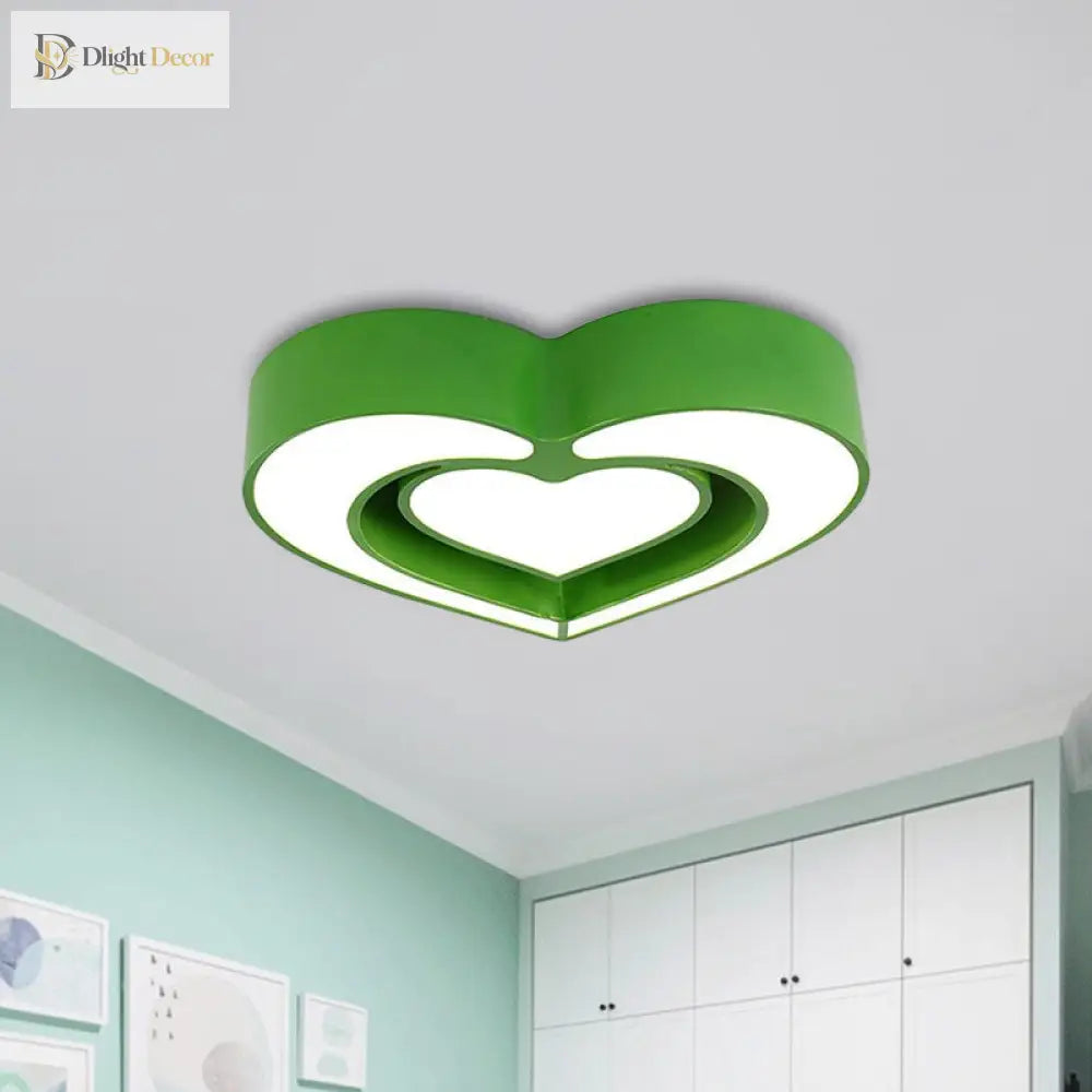Valentina Hearts For Dreamland: Rotating Led Ceiling Light