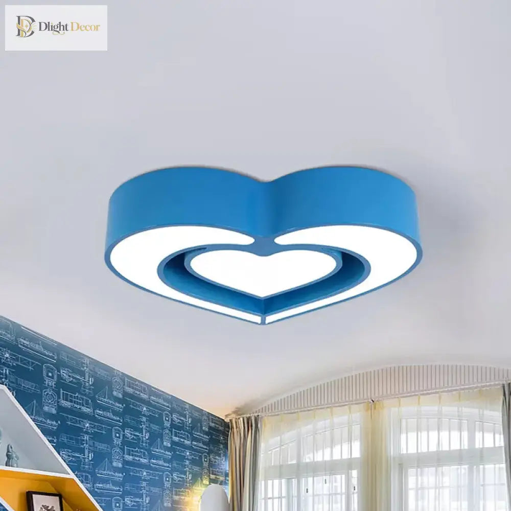 Valentina Hearts For Dreamland: Rotating Led Ceiling Light