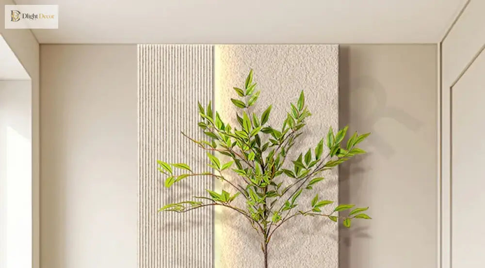 Dlight Decor Vase Plant Wall Lamp for Entry Spaces Wall Art