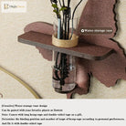 Dlight Decor Vase Plant Wall Lamp for Entry Spaces Wall Art